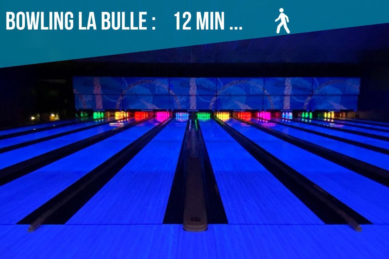 L'Echappee Belle - Terrasse 25M2 - Centre Ville - Lit Queen Size サン・クエンティン エクステリア 写真